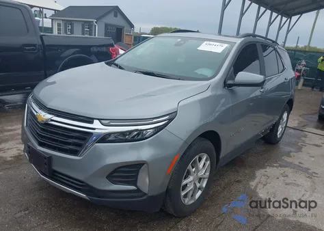 2023 Chevrolet Equinox Awd Lt из США, поврежденный, VIN 3GNAXUEGXPS189604